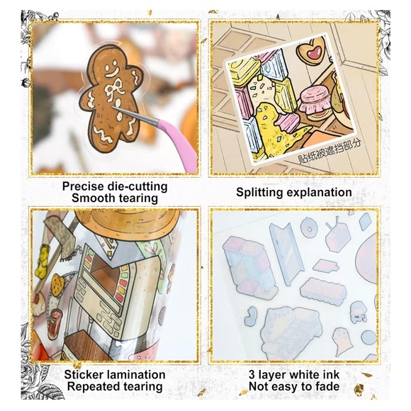 Large 3D Sticker Scenes for Adults Stress Relief with Reusable Stickers - Picture 5 of 6